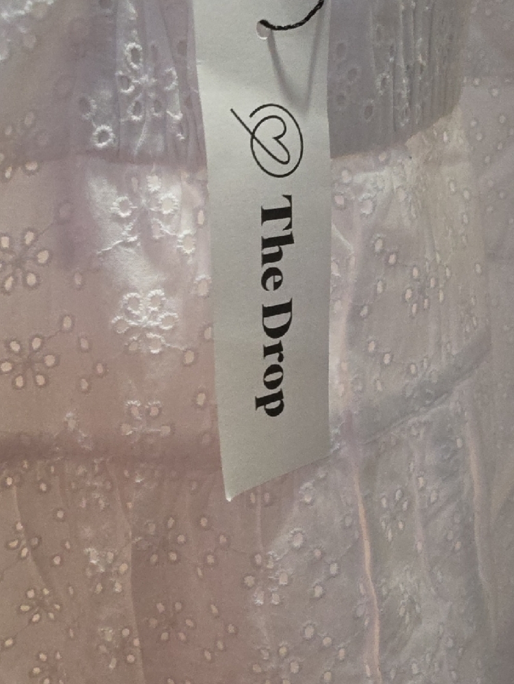 Women’s White Eyelet Sundress - Picture 2 of 7